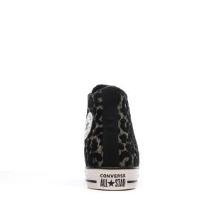 Baskets Noires Léopard Femme Converse Chuck Taylor All Star vue 3