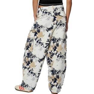 Jean Baggy Blanc/Noir Femme Kaporal Vener vue 2