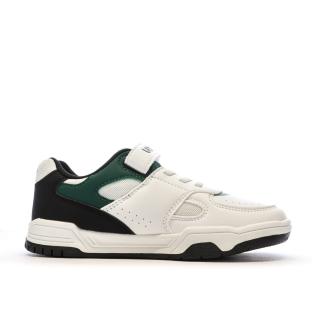 Baskets Blanches/Noires/Vert Garçon Umbro Travys vue 2
