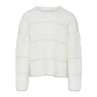 Pull Ecru Fille Vero Moda Shila vue 0