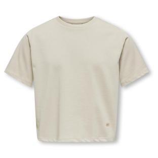 T-Shirt Beige Fille Kids ONLY Silvina pas cher