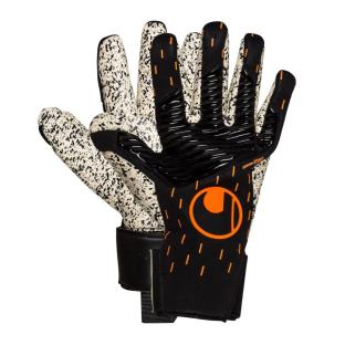 Gants de Gardien Noire/Orange Homme Uhlsport Speed Contact Supergrip pas cher