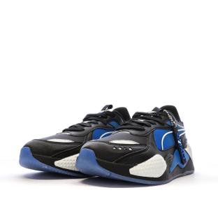 Baskets Noires/Bleu Garçon Puma Rs-x Playstation 396657 vue 6