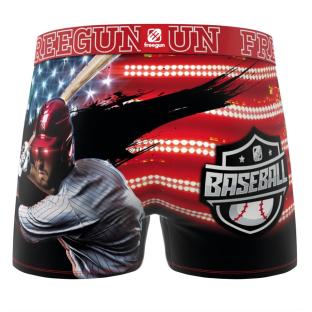 Boxer Rouge Garçon Freegun Baseball vue 0