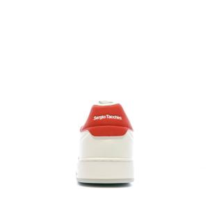 Baskets Blanche/Rouge Homme Sergio Tacchini Roma vue 3