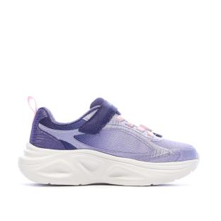 Baskets Mauves Fille Skechers Sola Glow vue 0