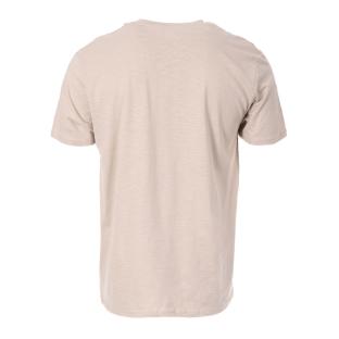 T-Shirt Beige Homme No Publik Flamme vue 0
