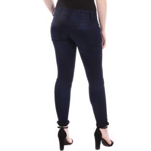 Jean Skinny Bleu Brut Femme G-Star Elwood vue 2