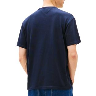 T-Shirt Marine Homme Tommy Hilfiger Linear0 vue 0
