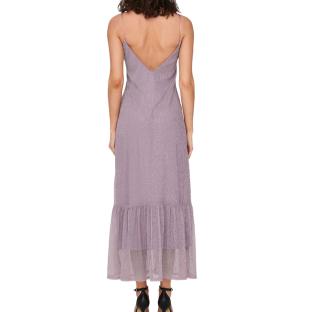 Robe Violette Femme Only Tinga vue 2