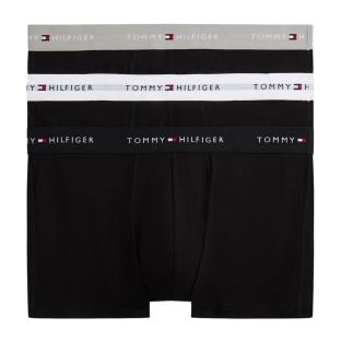 x3 calzoncillos blancos/negros Tommy Hilfiger Trunk para hombre ver 0