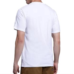 T-shirt Blanc Homme Converse Dotd vue 0