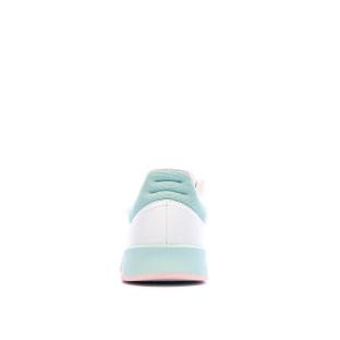 Baskets Blanche/Rose Fille Adidas Tensaur Sport 2.0 vue 0