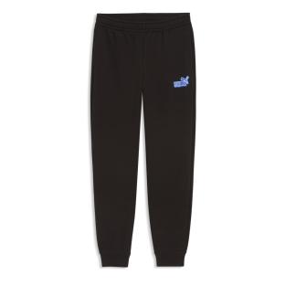 Jogging Noir Garçon Puma Ess Logo Lab Relaxed vue 0