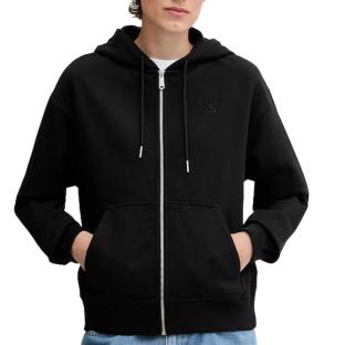 Sweat Zippé Noir Femme Calvin Klein Jeans Archive pas cher