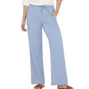 Pantalon Fluide Bleu Femme JDY PHANTOM vue 0