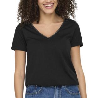 T-Shirt Noir Femme JDY Dalilas vue 0