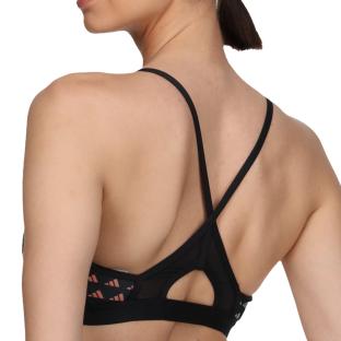 Brassière Noire Femme Adidas Aerct vue 0