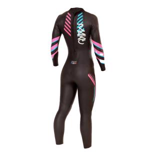 Combinaison Néoprène Noir/Rose Femme Mako Naiad 3.0 vue 0