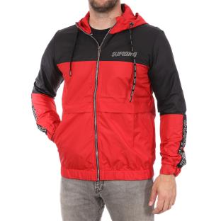 Veste Rouge/Noir Homme Supreme Grip Olhos pas cher