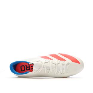 Chaussures d'athlétisme Bleu/Blanc/Rouges Homme Adidas Adizero Prime vue 3