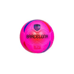 BARCELONA Mini Ballon Rose Fluo Sport Zone vue 0