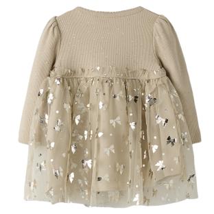 Robe Beige Fille Name it Frosally vue 2