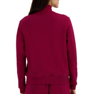 Sweat Zippé Bordeaux Femme Le Coq Sportif Heritage vue 2