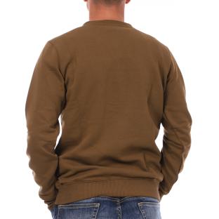 Sweat Marron Homme Supreme Grip Oscar vue 2