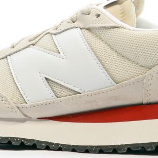 Baskets Beige/Blanc Homme New Balance 237 vue 7