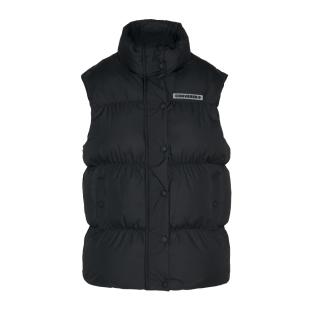 Doudoune Noire Femme Converse Super Puffer vue 0