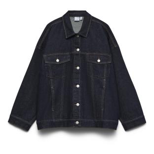 Veste en Jean Bleu Brut Femme Vero Moda Curve Tessa vue 0