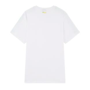 T-shirt Blanc/Vert Homme Fila Gaston vue 2