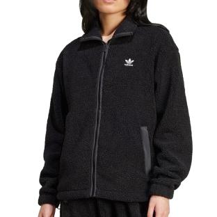Veste Noire Femme Adidas Teddy Fl vue 0