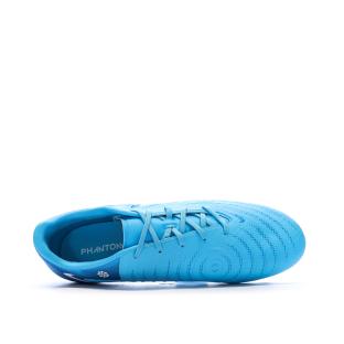 Chaussures de Football Bleues Homme Nike Phantom GX II Acad SG-PRO AC vue 4