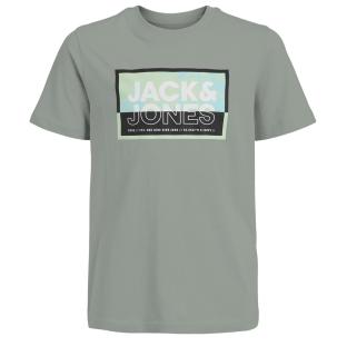 T-Shirt Vert Garçon Jack & Jones Cologan pas cher