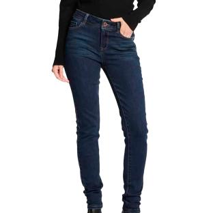 Jean Skinny Bleu Foncé Femme Morgan 201-POM.P pas cher