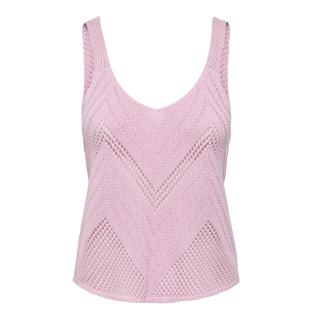 Top Crochet Rose Clair Femme Jdy 15226348 vue 0