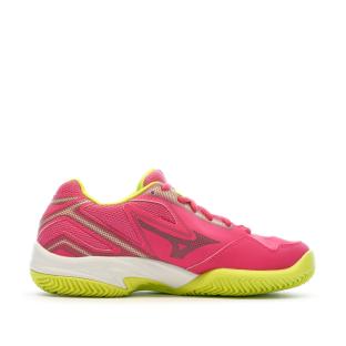 Chaussures de Padel Rose Femme Mizuno Break Shot vue 2