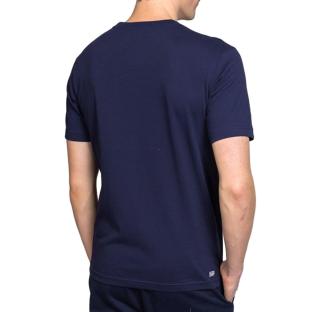 T-shirt Marine Homme Lacoste TH7618 vue 2