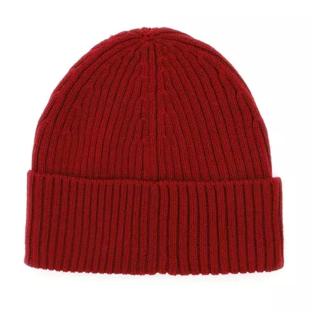 Bonnet Rouge Femme Lacoste RB0001 vue 2