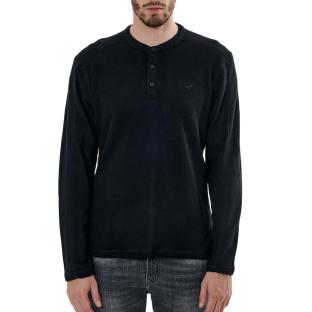 T-Shirt Noir Homme Kaporal TINS pas cher