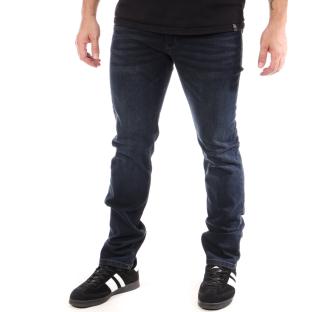 Jean Droit Bleu Foncé Homme RMS26 Over Dyed pas cher