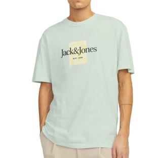 T-shirt Bleu Homme Jack & Jones 12250436 pas cher