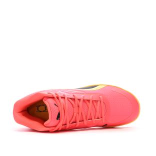 Chaussures de Basketball Roses/Oranges Homme Puma Court Pro vue 4