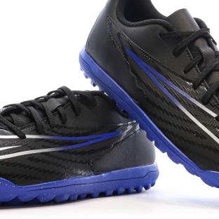 Chaussures de Foot Noir/Bleu Homme Nike Phantom GX Club TF vue 7