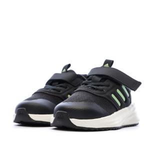 Baskets Noires/Vertes Garçon Adidas X_plrphase vue 0