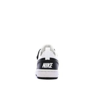 Baskets Noir/Blanc Garçon Nike Court Borough Low vue 3