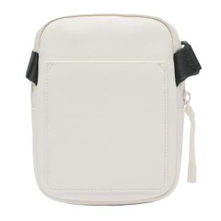 Sacoche Blanche Homme Lacoste Flat vue 0