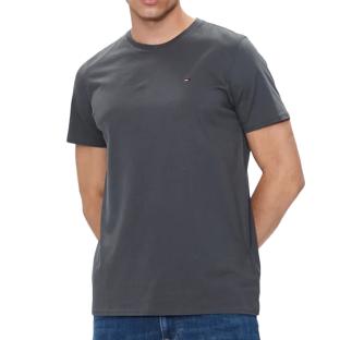 T-shirt Gris Homme Tommy Hilfiger Tjm Xslim pas cher